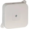 Tuščia ant paviršiaus montuojama dėžutė su 4 įvadais VIPLAST VP-2 Baltas IP44 85x85x35mm 027-01
