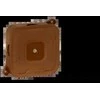 Tuščia ant paviršiaus montuojama dėžutė su 4 įvadais VIPLAST VP-2 BROWN IP44 85x85x35mm 027-02
