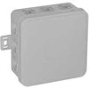 Tuščia ant paviršiaus montuojama dėžutė su 12 įvadų VIPLAST V7 click Pilkas IP54 100x100x41mm 037-03