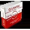 Q-LANTEC U/UTP cat.6A tinklo kabelis, susukta pora, LSOH