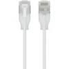 Ubiquiti Ubiquiti UACC-Cable-Patch-EL-C6A-12M-W tinklo kabelis pusiau permatomas, Baltas Cat6a