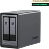 Ugreen NASync DXP2800 NAS sistema 2 skyrių Kompaktiška Intel® N N100 8 GB DDR5 0 TB UGOS Pro Juoda
