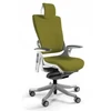 Unique Biuro kėdė Wau 2 BL411 olive/balta audinys