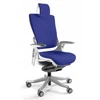 Unique Biuro kėdė Wau 2 BL415 audinys royalblue/baltas