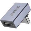 Unitek Adapteris USB-C į USB-C kampinis 40Gbps 240W