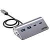 UNITEK ALIUMINIO ŠAKOTUVAS USB-A/C 2X USBA 2X USBC 5GBP