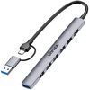 Unitek H1209AGY01 USB-A 5Gbps 7in1 USB šakotuvas