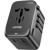 Unitek P1122ABK01 EU/US/UK/AUS PD 65 W kelioninis įkroviklis