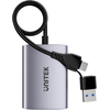 „Unitek“ adapteris USB/C/A su 2 HDMI MST FullHD