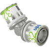 Uponor S-PRESS PLUS alkūnė 45° 32-32