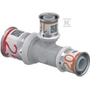 Uponor S-PRESS PLUS TEE RAUDONA PPSU 25-16-20