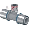 Uponor S-PRESS PLUS TEE Raudonas PPSU 40-25-40