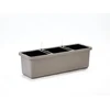 URBALIVE BERBERIS TRIO Donica samonawadniająca 117 x 39 cm, šviesiai pilkas