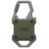 Dėklas Carruzzo Urban Armor Gear UAG Monarch AirTag karabinas, alyvuogių pilkos spalvos