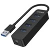 USB šakotuvas Unitek H1117A, 4 prievadai, USB-C, USB 3.1, aktyvus, 10 W