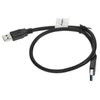 LANBERG cable USB-A M/M 3.0 0.5m juodas
