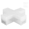 V-tac 12W LED X formos linijinio šviestuvo sujungimas, baltas, 6500K
