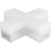 V-tac 12W LED X formos linijinio šviestuvo sujungimas, baltas, 4000K