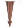V-tac Sodo šviestuvo smaigas, rudas, 274mm