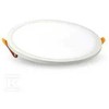 15W LED įmontuojama panelė V-TAC Trimless, apvali (3000K) šiltai balta