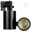V-tac 15W LED šviestuvas į 3 fazių bėgelius, juodu korpusu, 6400K