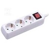 Ilgintuvas 3-vietis V-TAC, su jungikliu, 3G1.5MM2 X 1.5M