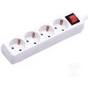 Ilgintuvas 4-vietis V-TAC, su jungikliu, 3G1.5MM2 X 1.5M