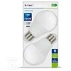 15Wx2vnt/pakuotėje LED lemputės V-TAC, A60, E27, termoplastikas, (6400K) šaltai balta