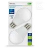 9Wx2vnt/pakuotėje LED lemputės V-TAC, A60, E27, dimeriuojamos per 3 žingsnius, 6400K (šaltai balta)