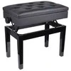 V-TONE BENCH 2 BK fortepijoninis suoliukas su vieta daiktams