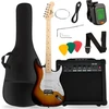 V-TONE EGA 39 SB gitara elektrinė 4/4 stratocast