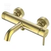 Vonios maišytuvas Laveo 2424860-BAPV / VALVEX / CANNOLI / Baterija WANNOWA ŚCIENNA BEZ NATRYSKU , BRUSHED GOLD /