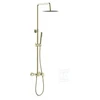 Dušo komplektas momali 2424930-BAPV / VALVEX / CANNOLI / PURŠKIMO KOLONĖLĖ , BRUSHED GOLD /