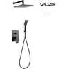 Dušo rinkinys Valvex 2454570-MBK PASLEPTAS DUŠO RINKINYS. LOFT Juodas VALVEX ( CARRE ) // BV.2454570-MBK