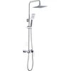 Valvex Dušo komplektas 2456320 LOFT CHROME DUŠO KOLONA SU VONIOS ANTIU // BV.2456320