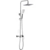 Valvex Dušo komplektas 2456320 LOFT CHROME DUŠO KOLONA SU VONIOS ANTIU // BV.2456320