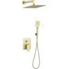 Valvex 2420270 dušo komplektas ARS CONCESSED DUŠO RINKINYS BRUSHED GOLD VALVEX // BV.2420270