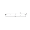 Vamzdinė LED lempa Osram SubstiTUBE T5, 849 mm, 13 W, G5
