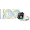 DeepCool LQ240 Baltas Processor Liquid cooling kit 12 cm 1 pc(s)