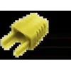 RJ45 kištuko vidinis dangtelis geltonas (50 vnt. pakuotėje) ALANTEC