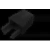 RJ45 kištuko vidinis dangtelis, juodas (50 vnt. pakuotėje) ALANTEC
