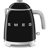 Virdulys SMEG mini 0,8L juoda Juodas (KLF05BLEU)