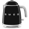 Virdulys SMEG mini 0,8L juoda Juodas (KLF05BLEU)
