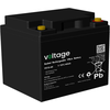 VOLTAGE AGM įtampos 12V 40Ah VE12-40 baterija (eksploatavimo trukmė 6-9 metai)