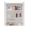 Vonios spintelė Top E Shop POLA MINI DD, 64x30x90, blizgi balta