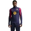 Vyriški marškinėliai Nike FC Barcelona Strike tamsiai mėlyna II3253 401 (S)