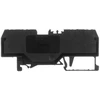 Wago 280-831 4 laidų bėgio jungtis 2,5 mm2 juoda 280-831
