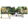 Wago 280-837 4 laidų bėgių jungtis 2,5mm2 geltona ir-žalia 280-837