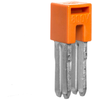 Wago 282-424 Kryžminis tiltelis 41A oranžinis 282-424 /25 vnt./