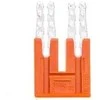 Wago 2 bėgių skersinis oranžinis 282-432 /10vnt/